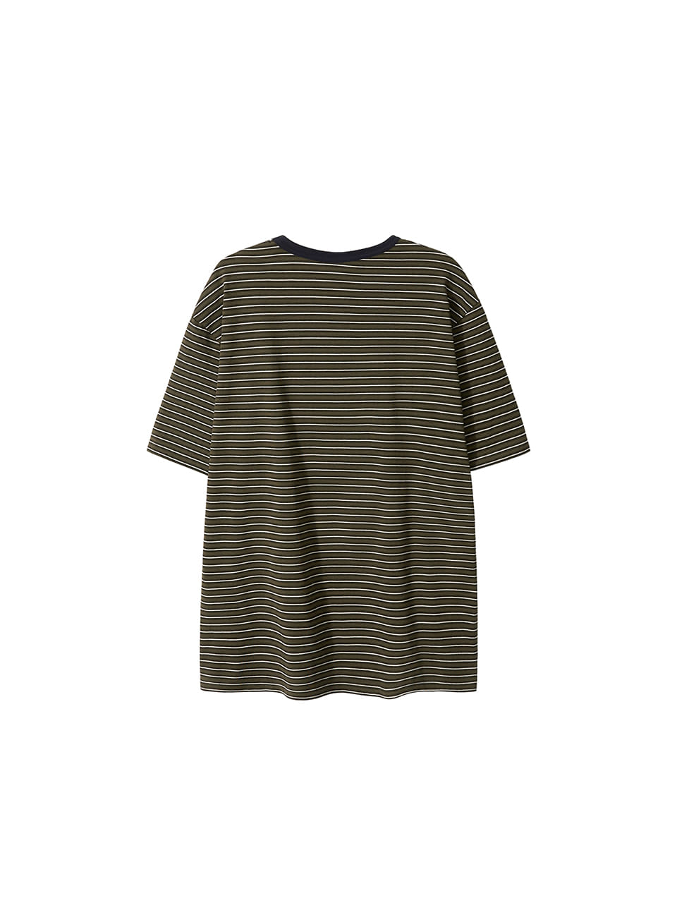 Kijun - Soft Border Tee (Khaki) product image 8 | TRAB K-Fashion Australia