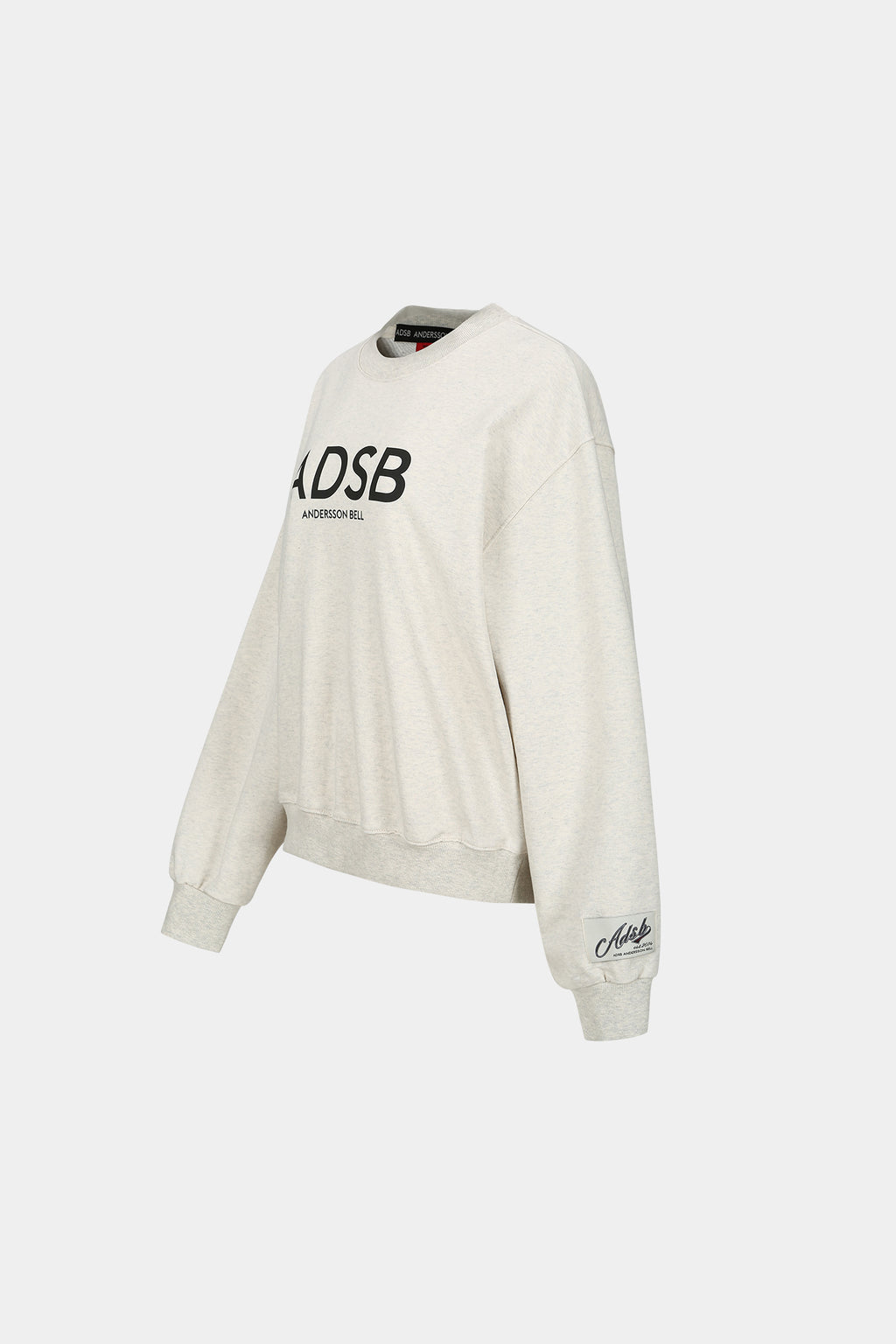 Andersson Bell - Adsb Big Logo Sweatshirts (Oatmeal) product image 2 | TRAB K-Fashion Australia