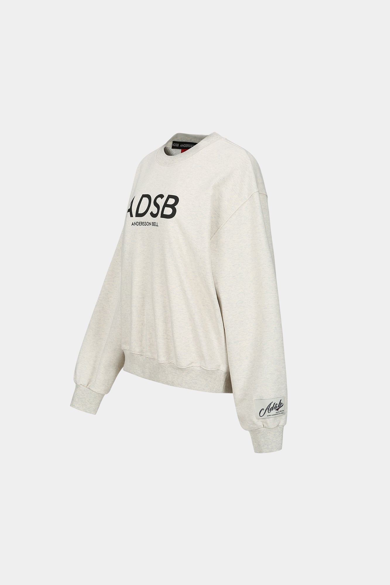 Andersson Bell - Adsb Big Logo Sweatshirts (Oatmeal) product image 2 | TRAB K-Fashion Australia