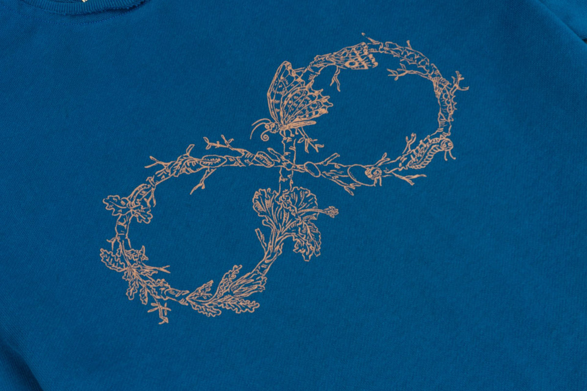 Ioedle - Möbius Cycle T-Shirt (Blue) product image 5 | TRAB K-Fashion Australia