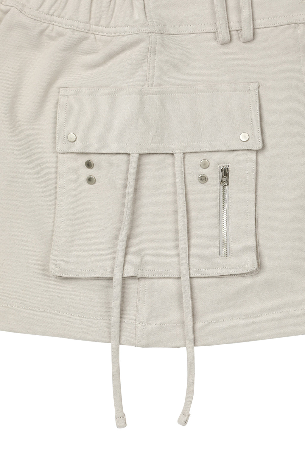 Deinet - Jersey Mini Skirt (Beige) product image 4 | TRAB K-Fashion Australia