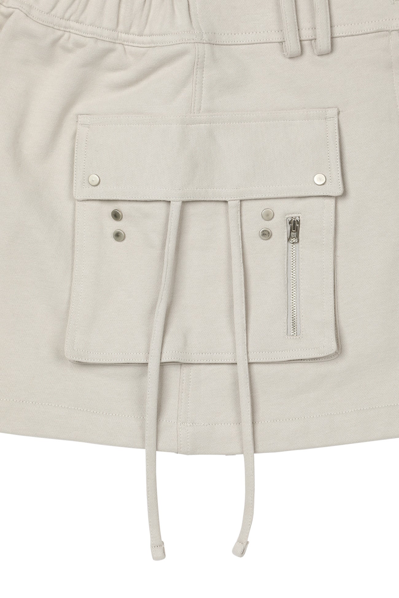 Deinet - Jersey Mini Skirt (Beige) product image 4 | TRAB K-Fashion Australia