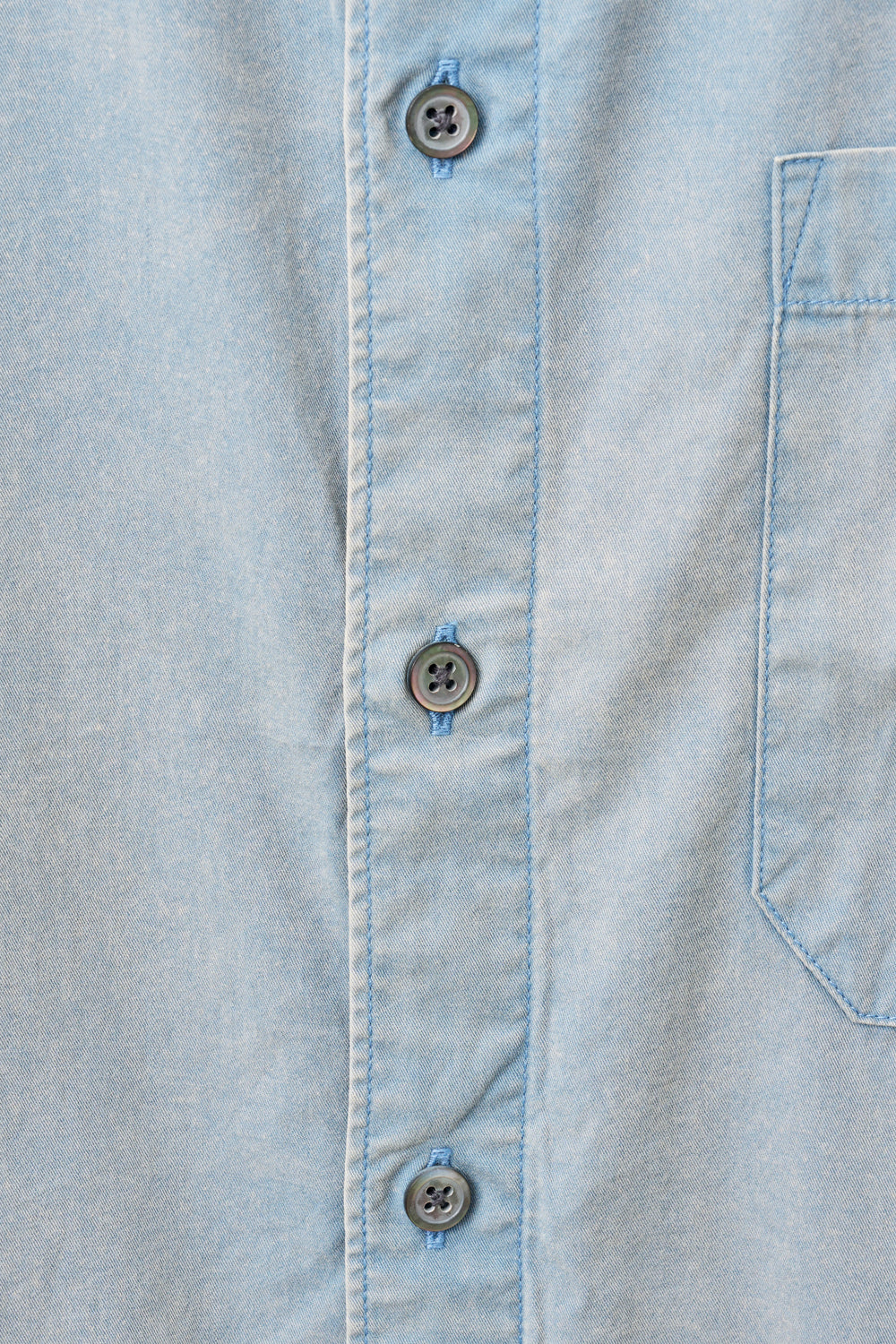 Hatchingroom - Arrow Shirt Bleached (Sax) product image 6 | TRAB K-Fashion Australia