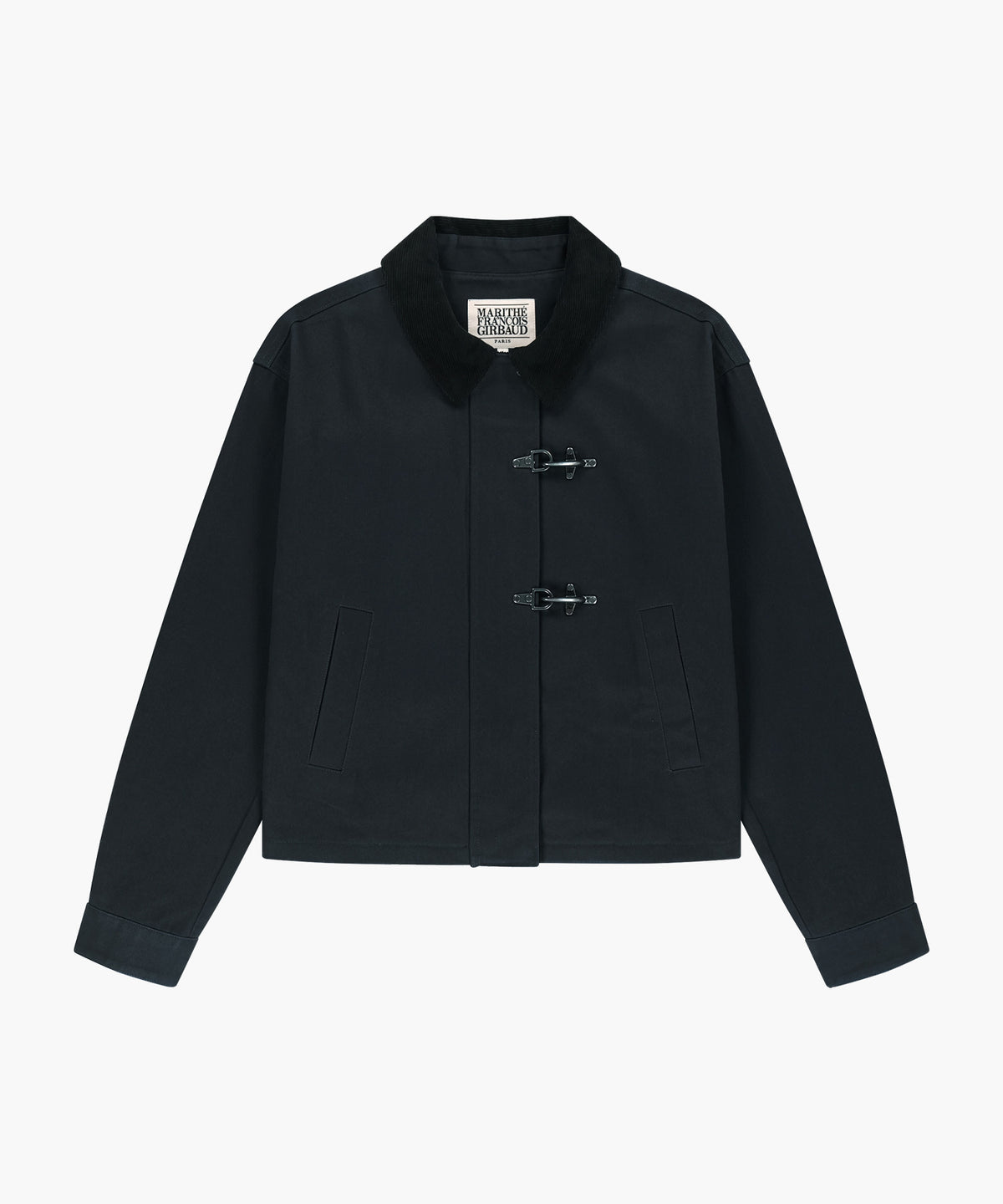 Marithe & Francois Girbaud - Cotton Crop Work Jacket (Dark Navy) product image 6 | TRAB K-Fashion Australia