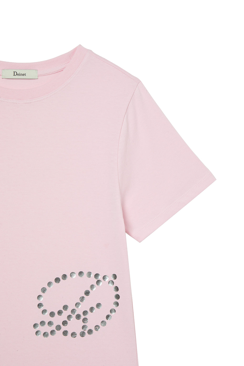 Deinet - Dot D Logo T-Shirt (Light Pink) product image 4 | TRAB K-Fashion Australia