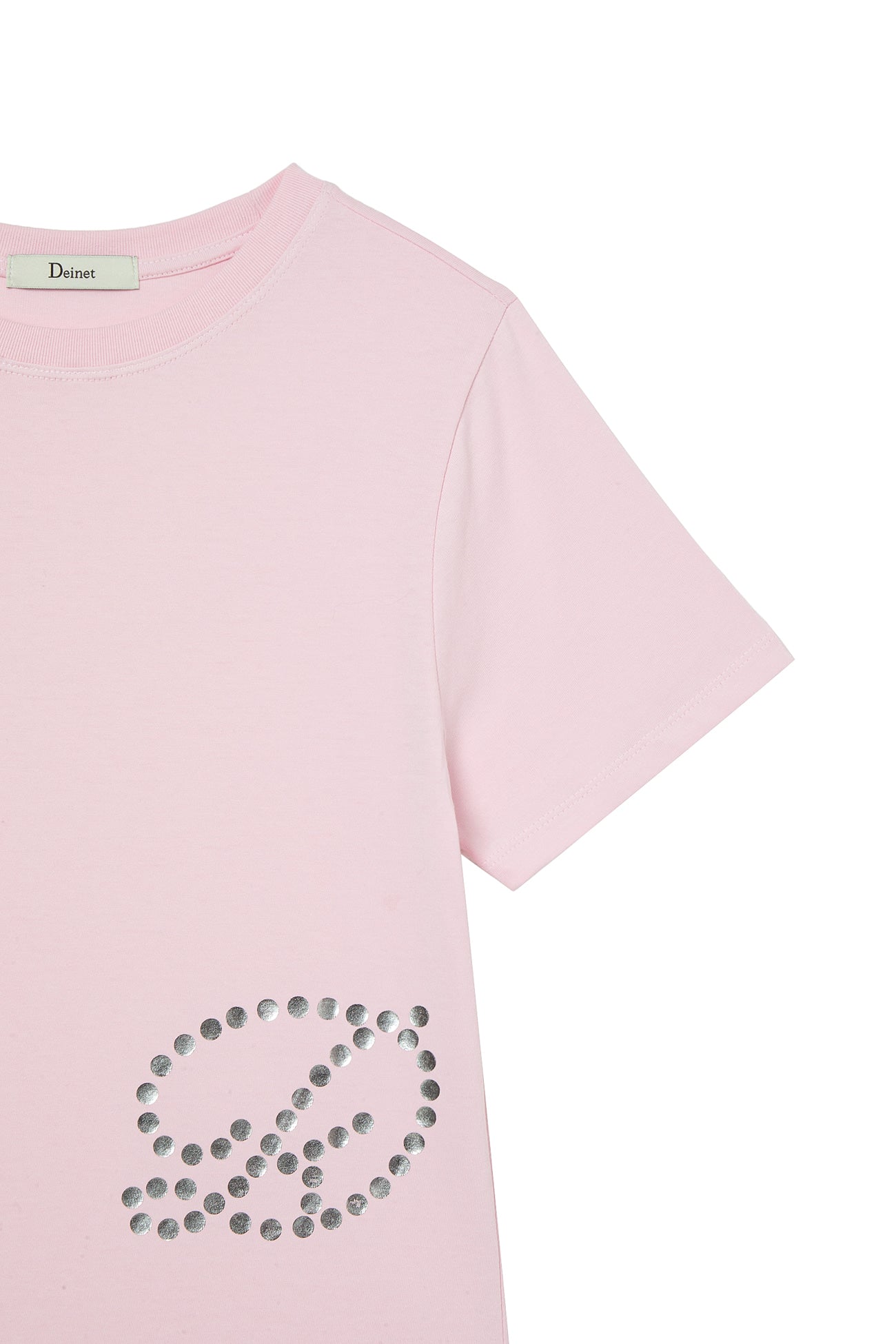 Deinet - Dot D Logo T-Shirt (Light Pink) product image 4 | TRAB K-Fashion Australia