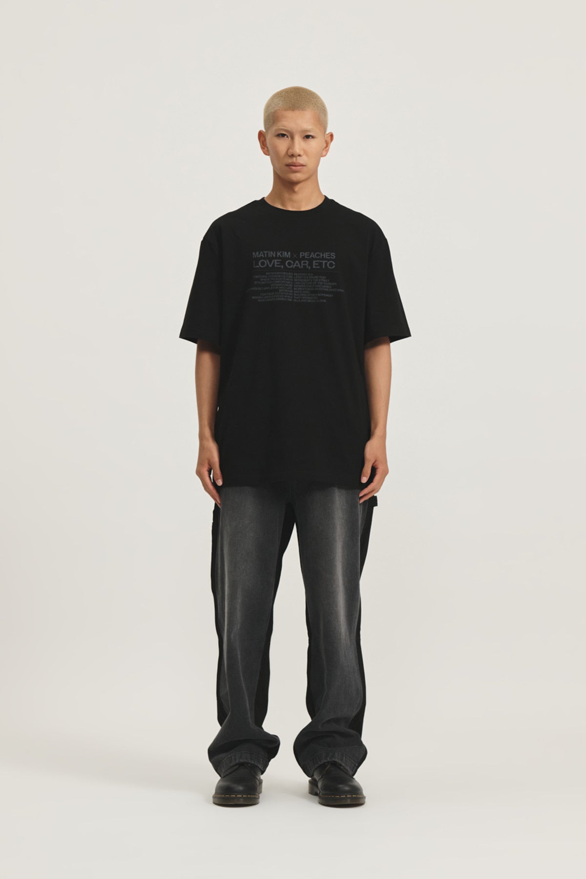 Matin Kim - Peaches Love Car Etc Graphic Top (Black) product image 9 | TRAB K-Fashion Australia