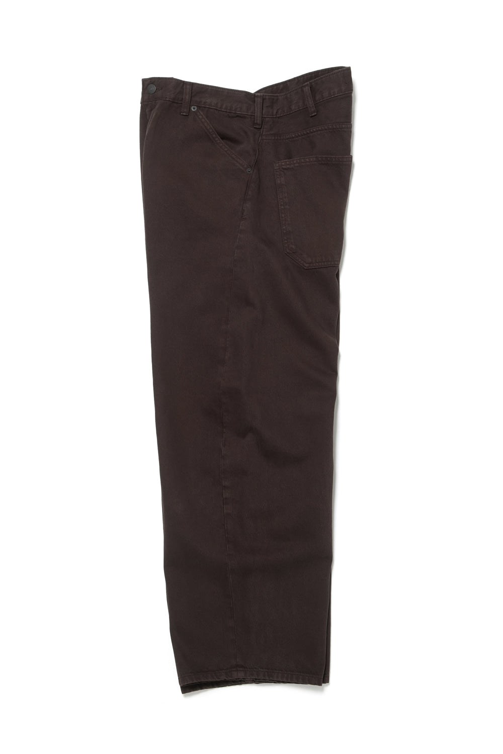 Hatchingroom - Wide Curve Jeans (Brown) product image 3 | TRAB K-Fashion Australia