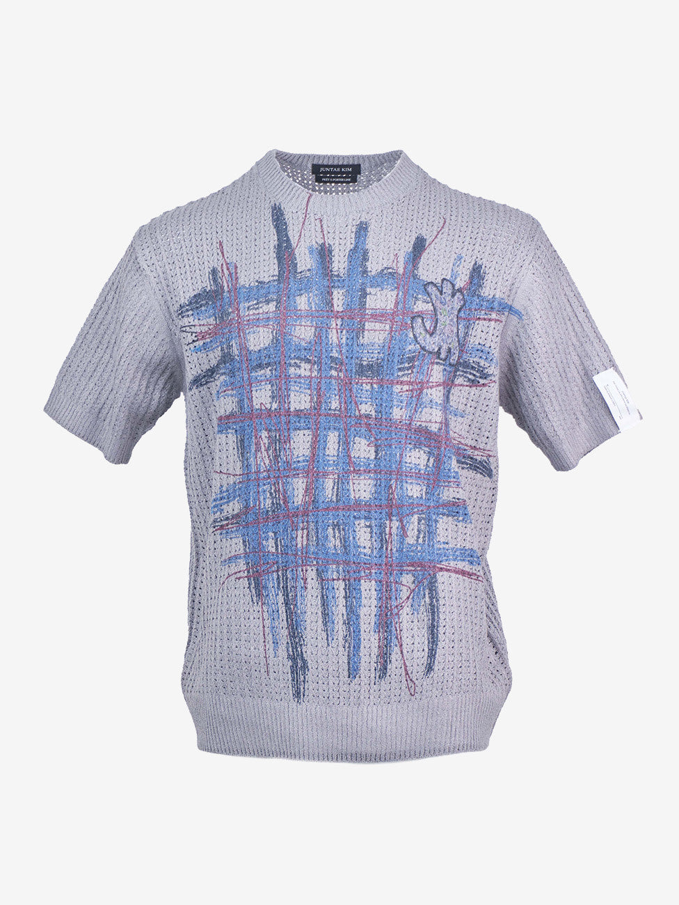 Juntae Kim - Printed Mesh Summer Sweater product image 1 | TRAB K-Fashion Australia