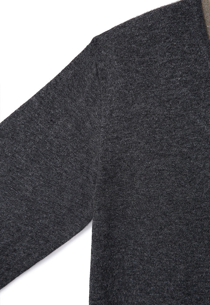 Art if acts - Union Henley (Charcoal/Mud) product image 9 | TRAB K-Fashion Australia