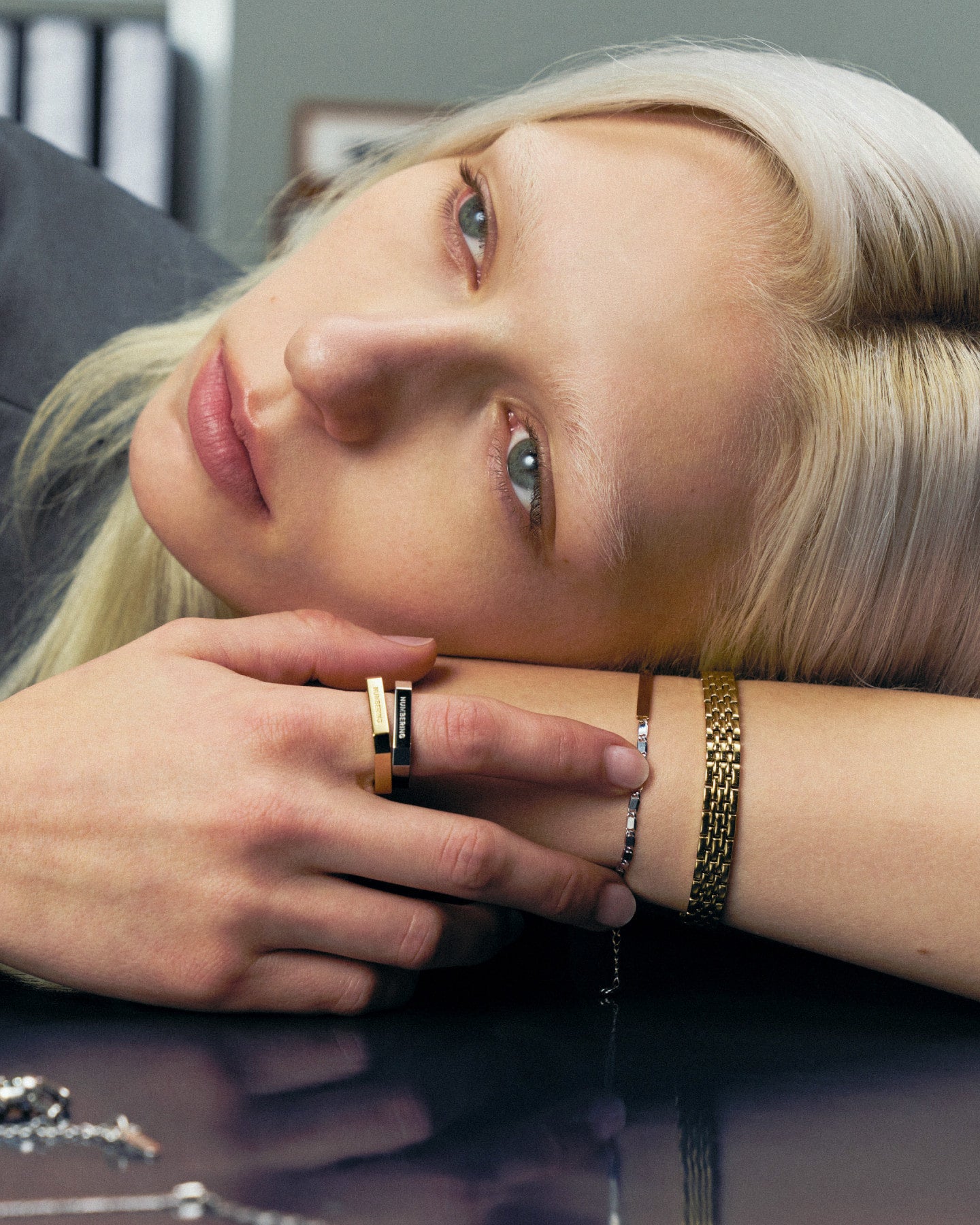 Numbering - ID Bar Bracelet #7951 product image 2 | TRAB K-Fashion Australia