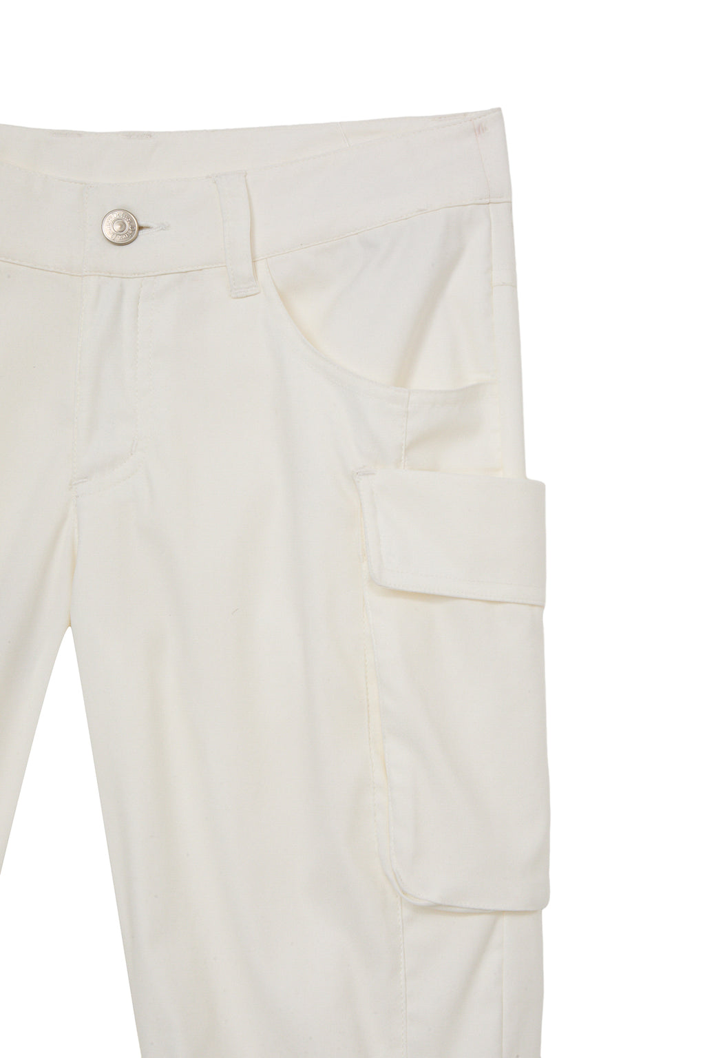 Deinet - Cargo Capri Pants (White) product image 12 | TRAB K-Fashion Australia