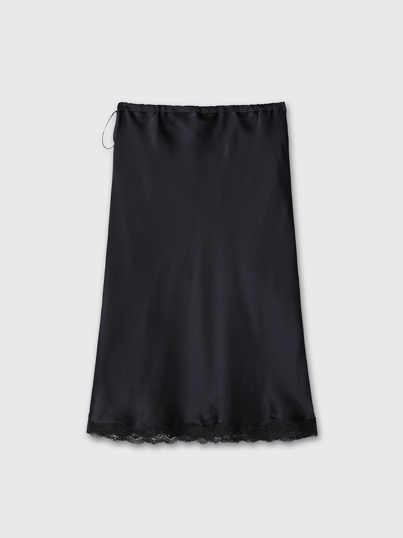 Tonywack - Silk Midi Skirt (Black) product image 10 | TRAB K-Fashion Australia