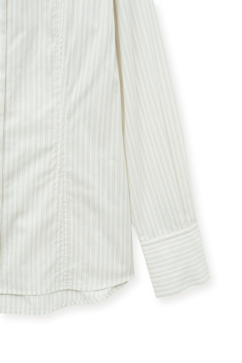 Matin Kim - Pocket Line Point Shirt (Beige) product image 4 | TRAB K-Fashion Australia