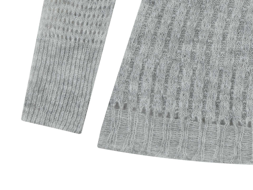Coyseio - Soft Bell Knit (Light Grey) product image 13 | TRAB K-Fashion Australia