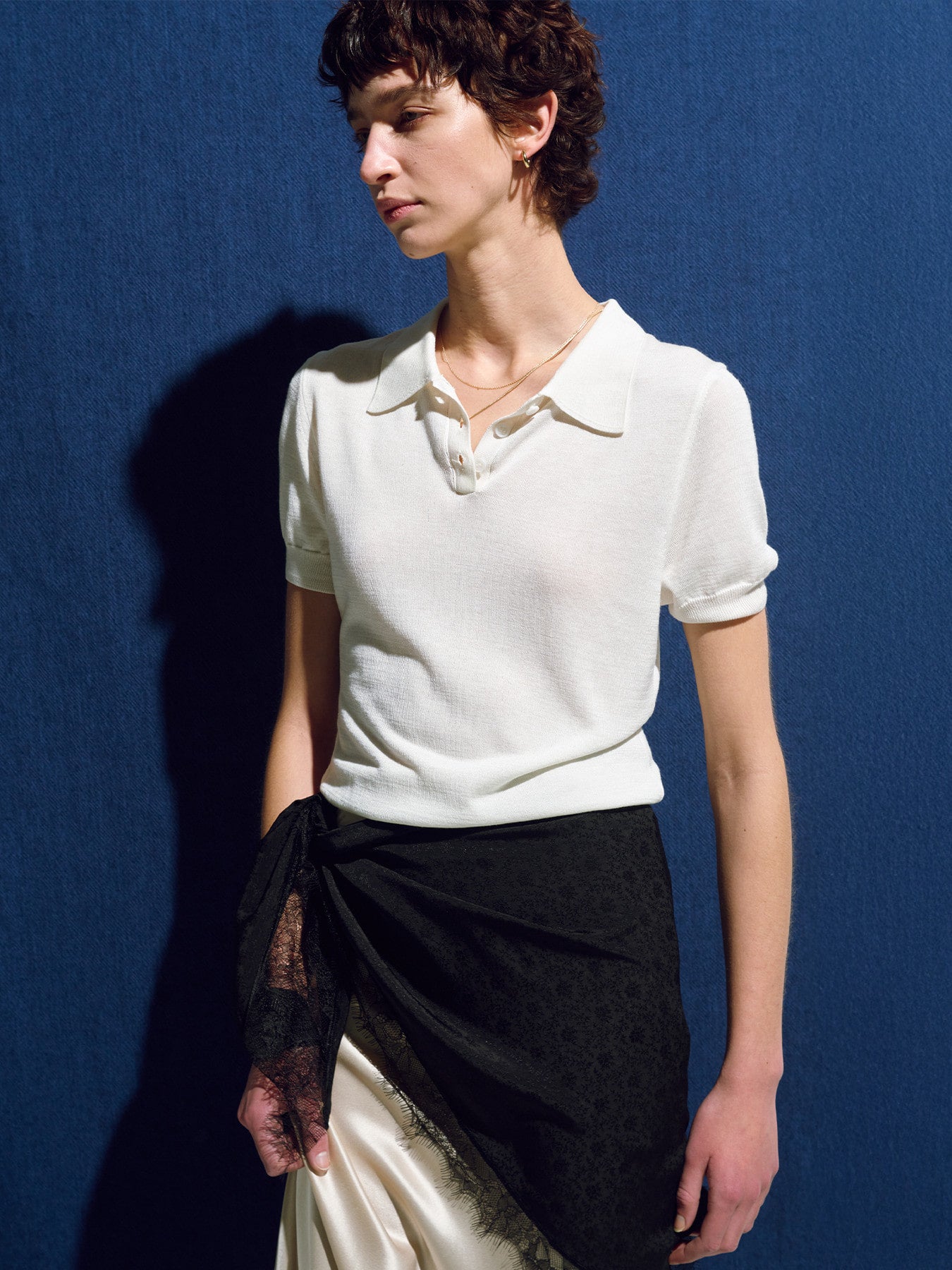 Tonywack - Slip Maxi Skirt (Beige) product image 7 | TRAB K-Fashion Australia