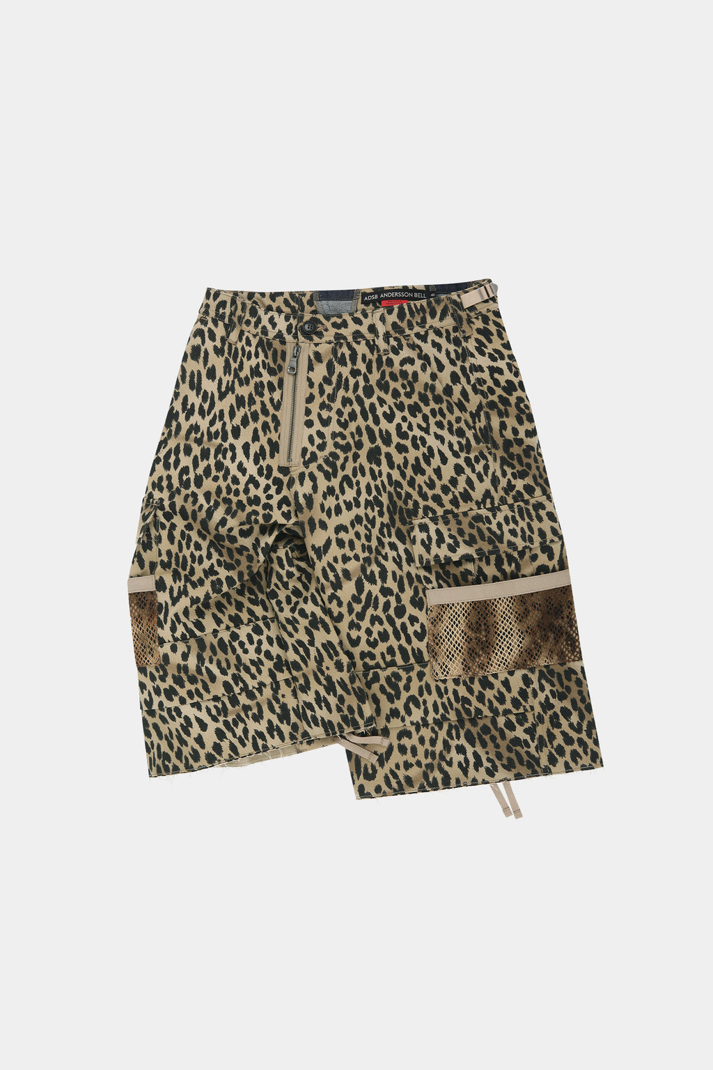 Andersson Bell - Depot Leopard Cargo Shorts (Beige) product image 9 | TRAB K-Fashion Australia