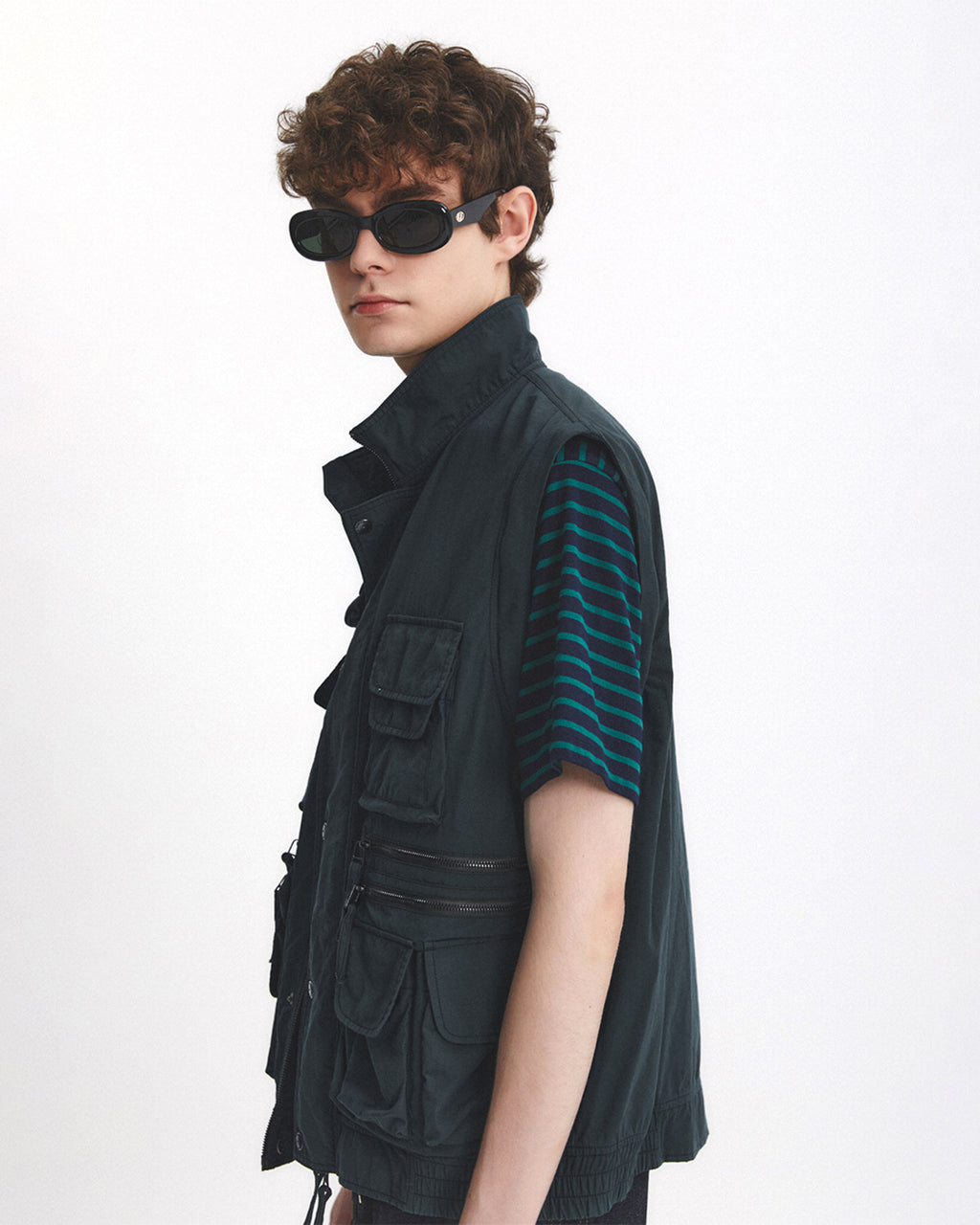 Eastlogue - Transform Cameraman Jumper (Blue Green) product image 2 | TRAB K-Fashion Australia