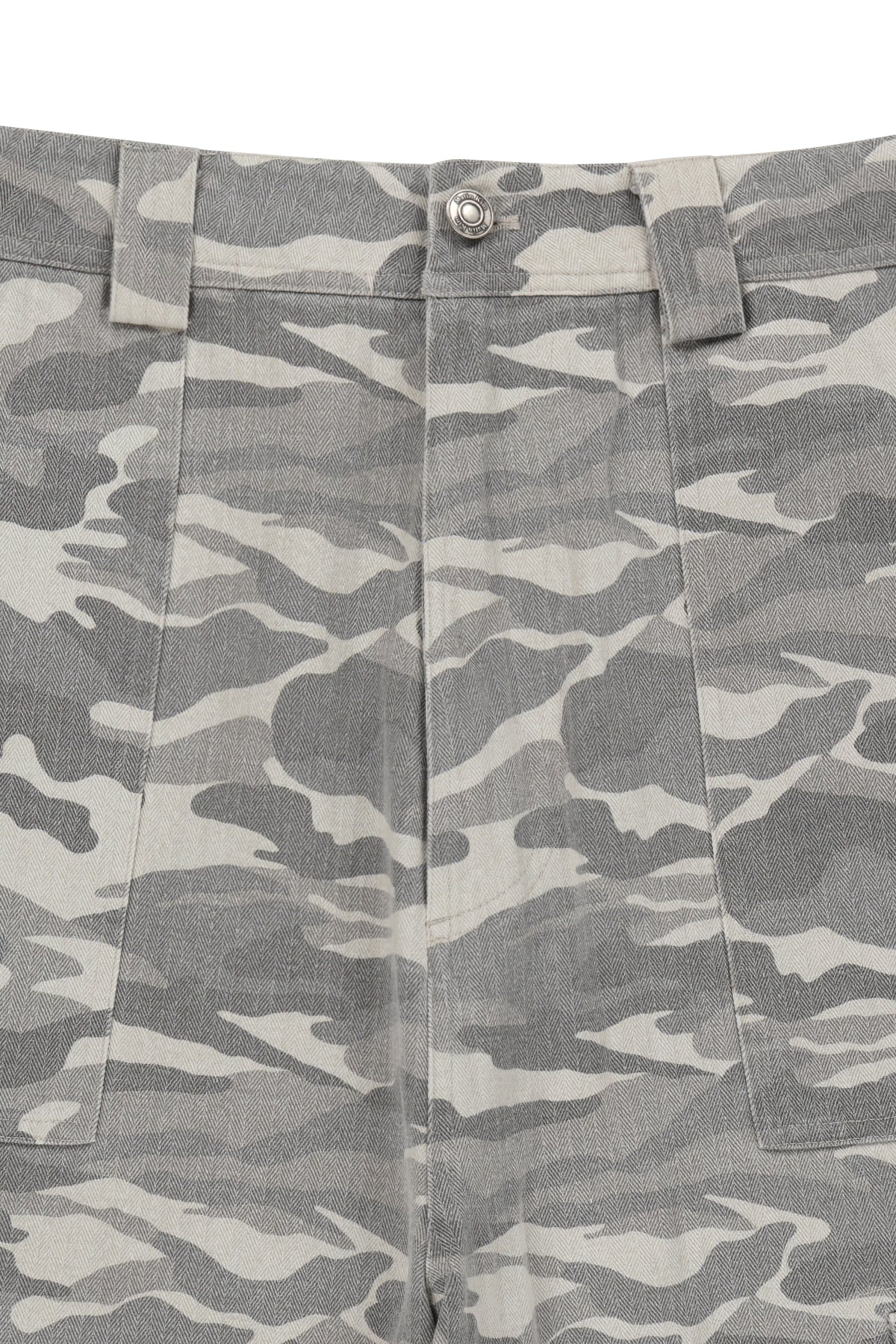 Matin Kim - Camouflage Cargo Bermuda Pants (Grey) product image 3 | TRAB K-Fashion Australia