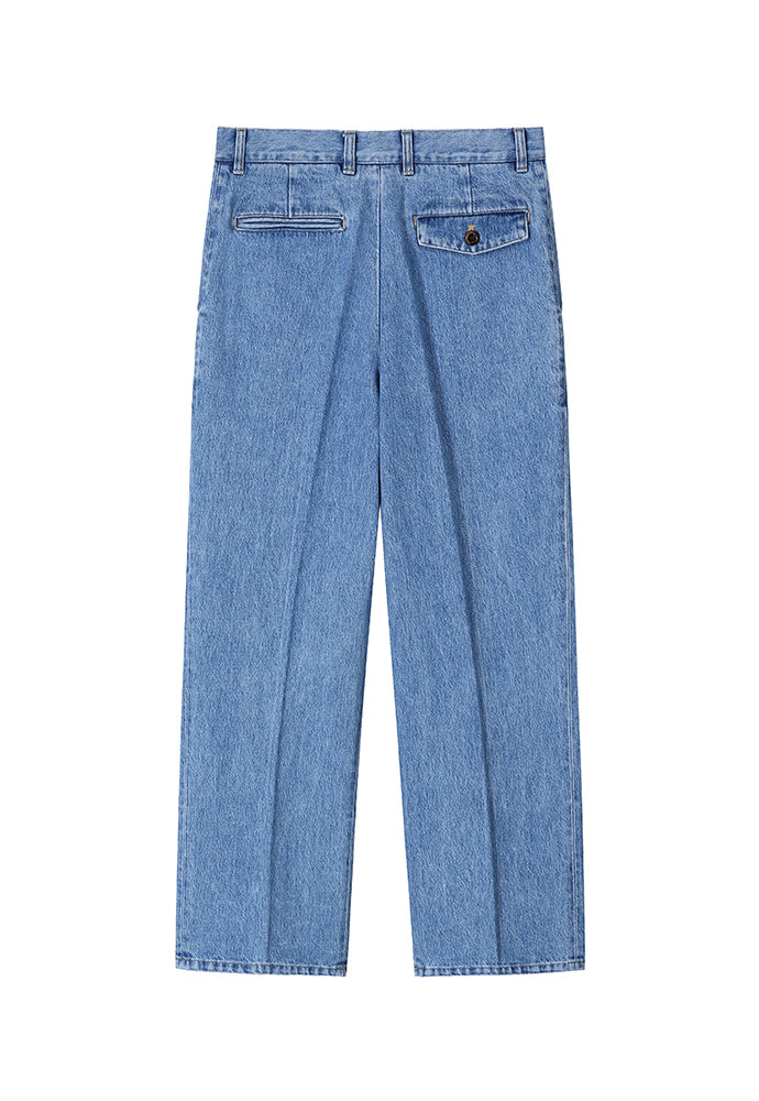 Art if acts - Denim Trousers (Light Indigo) product image 7 | TRAB K-Fashion Australia