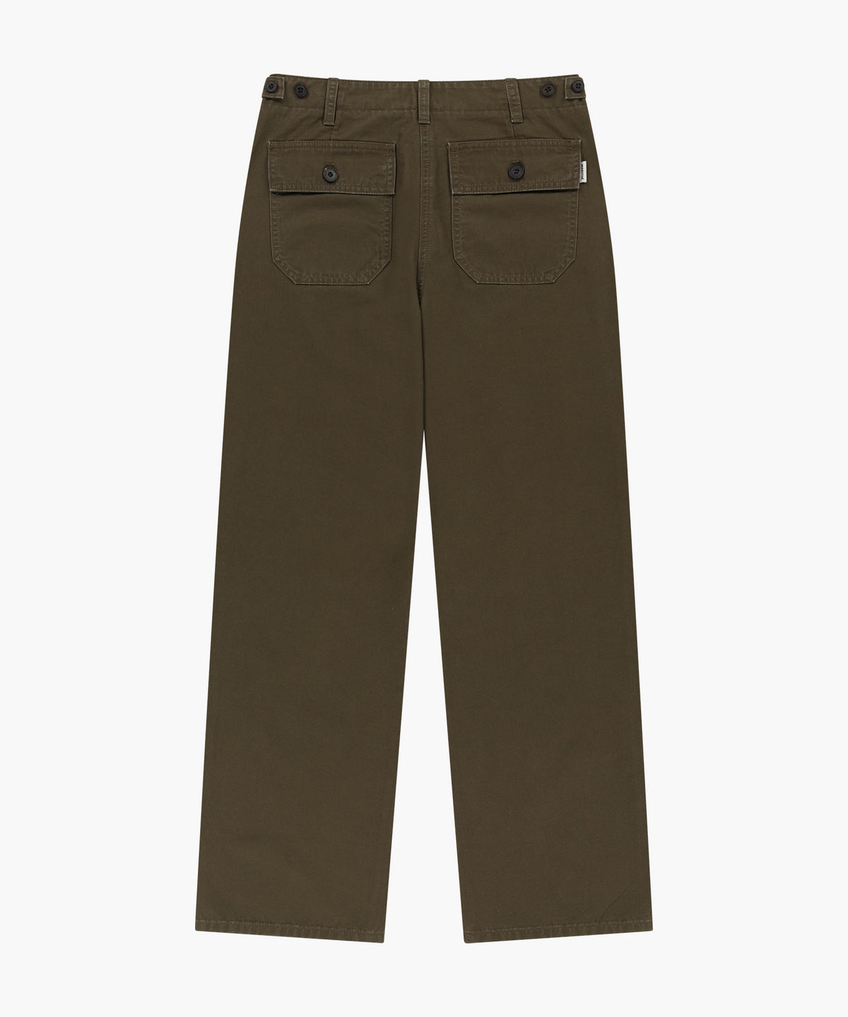 Marithe & Francois Girbaud - Cotton Work Pants (Brown) product image 6 | TRAB K-Fashion Australia