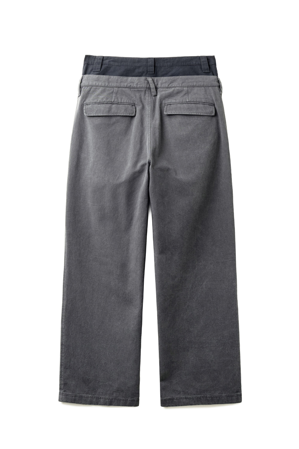 Hatchingroom - Double Waist Pants (Charcoal) product image 2 | TRAB K-Fashion Australia