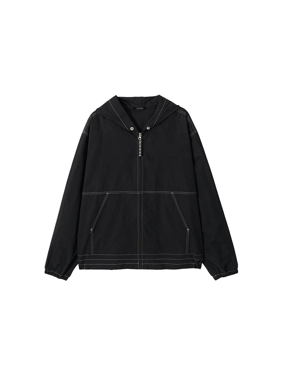 Kijun - Navajo Hooded Jacket (Black) product image 8 | TRAB K-Fashion Australia