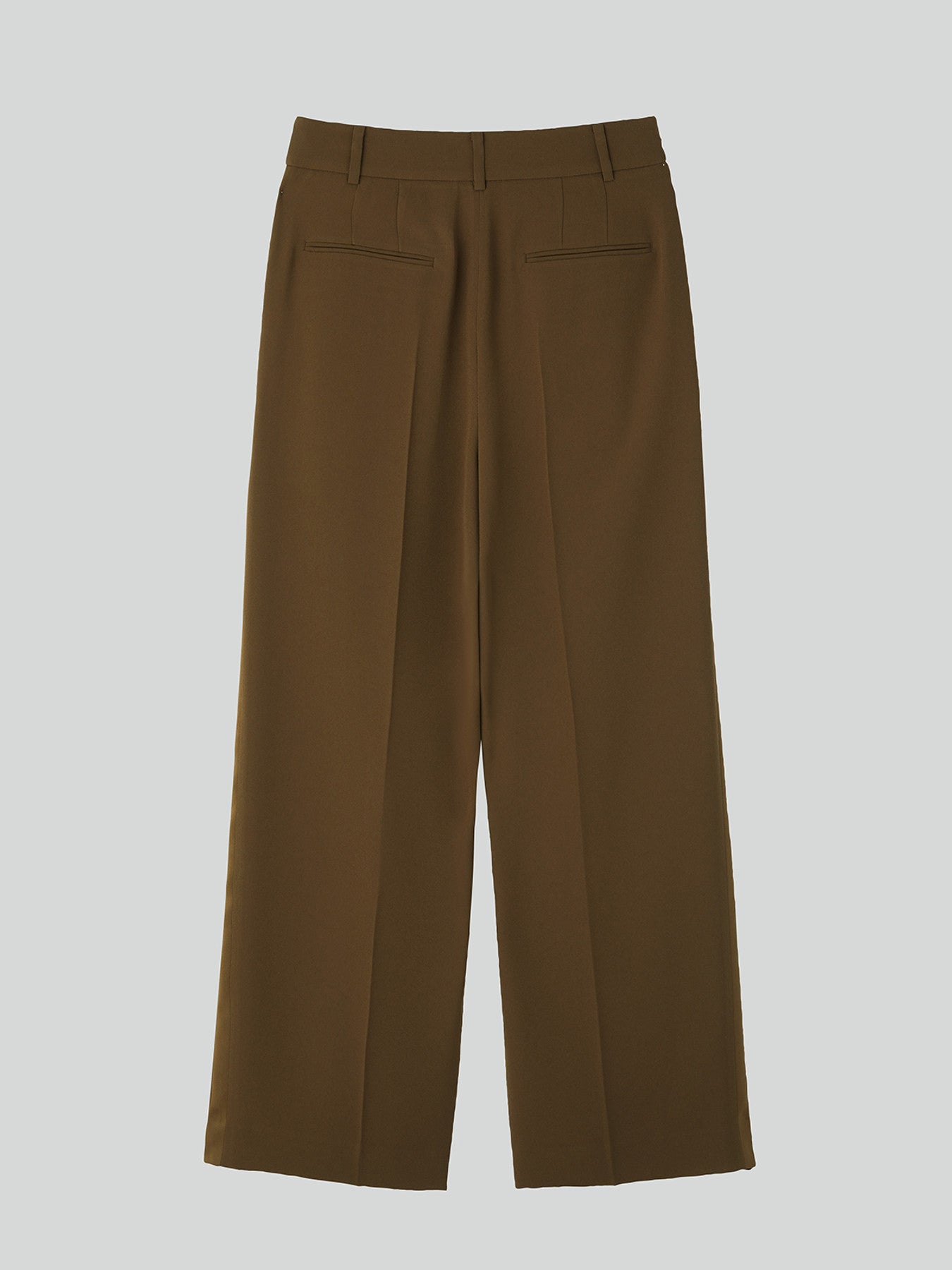 Recto - Tuxedo Detail Fluid Suit Pants (Ochre) product image 6 | TRAB K-Fashion Australia