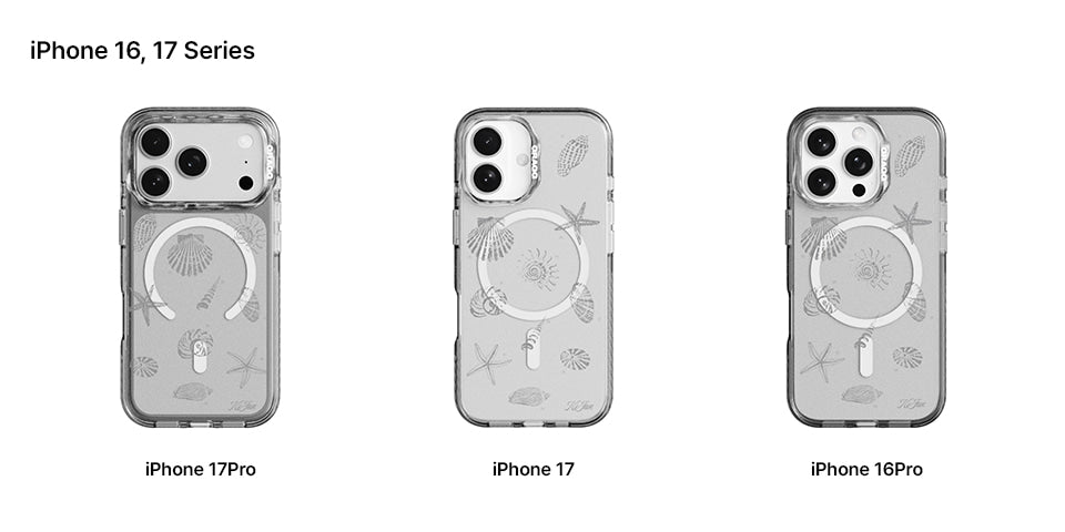 Kijun - MAGSAFE LAYERS FRAME CASE CLEAR BLACK FRIENDS OF THE SEA product image 7 | TRAB K-Fashion Australia