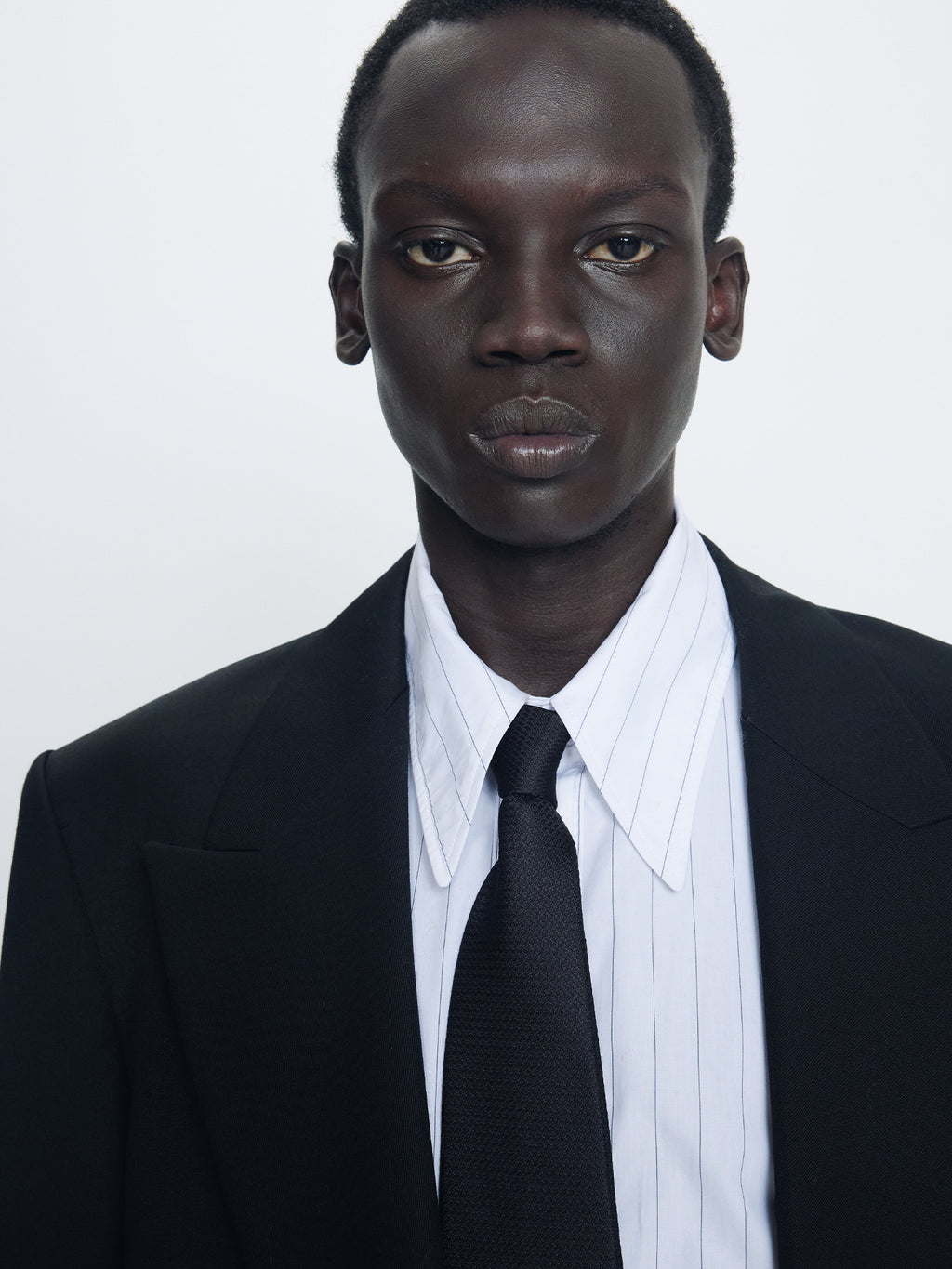 Tonywack - High Density Striped Cotton Shirt (White) product image 10 | TRAB K-Fashion Australia