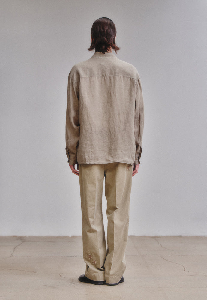 Art if acts - Linen Two Pocket Shirt (Cliff) product image 5 | TRAB K-Fashion Australia