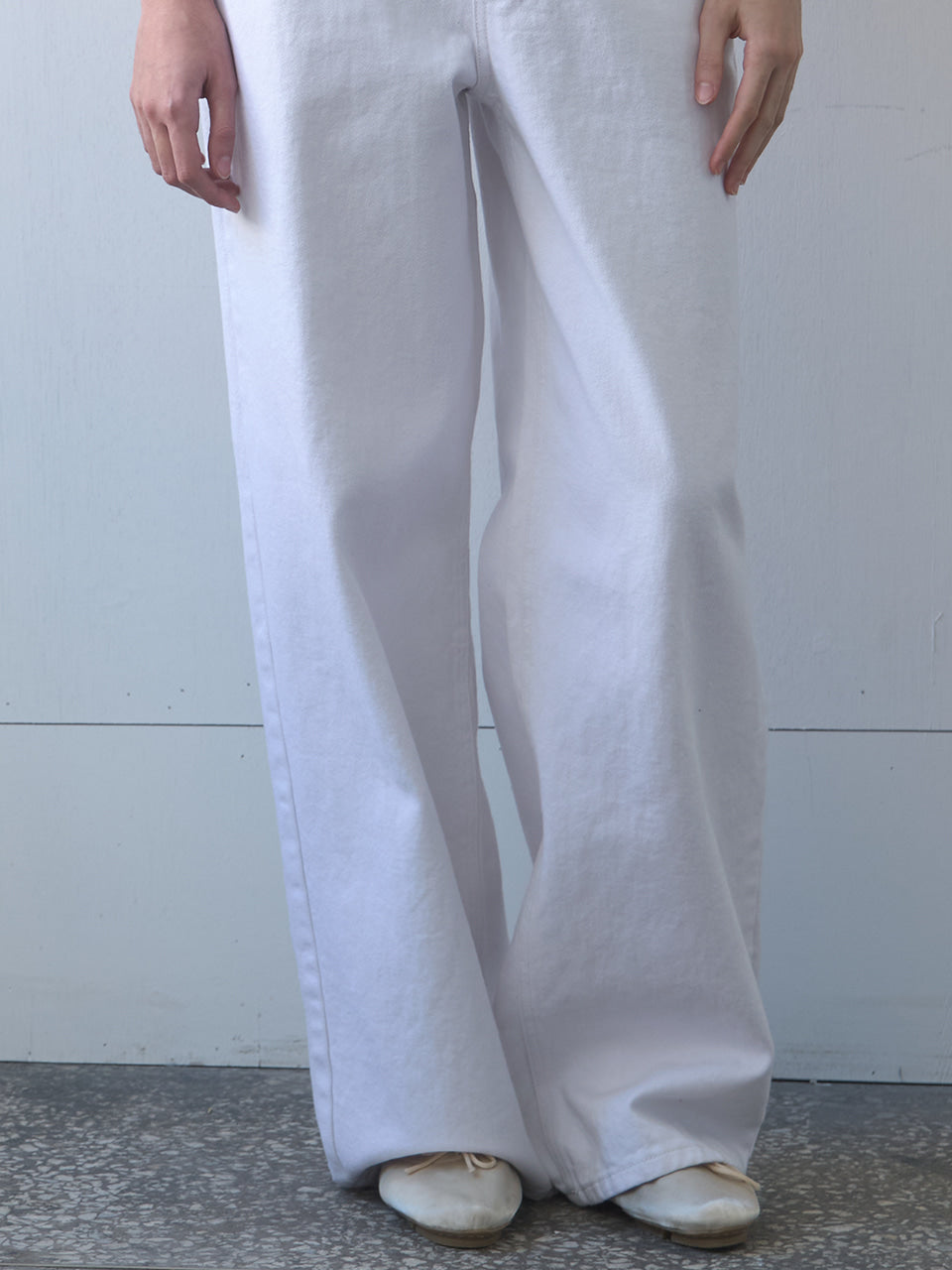 Kijun - Daily Essential Jeans (Off-White) product image 1 | TRAB K-Fashion Australia