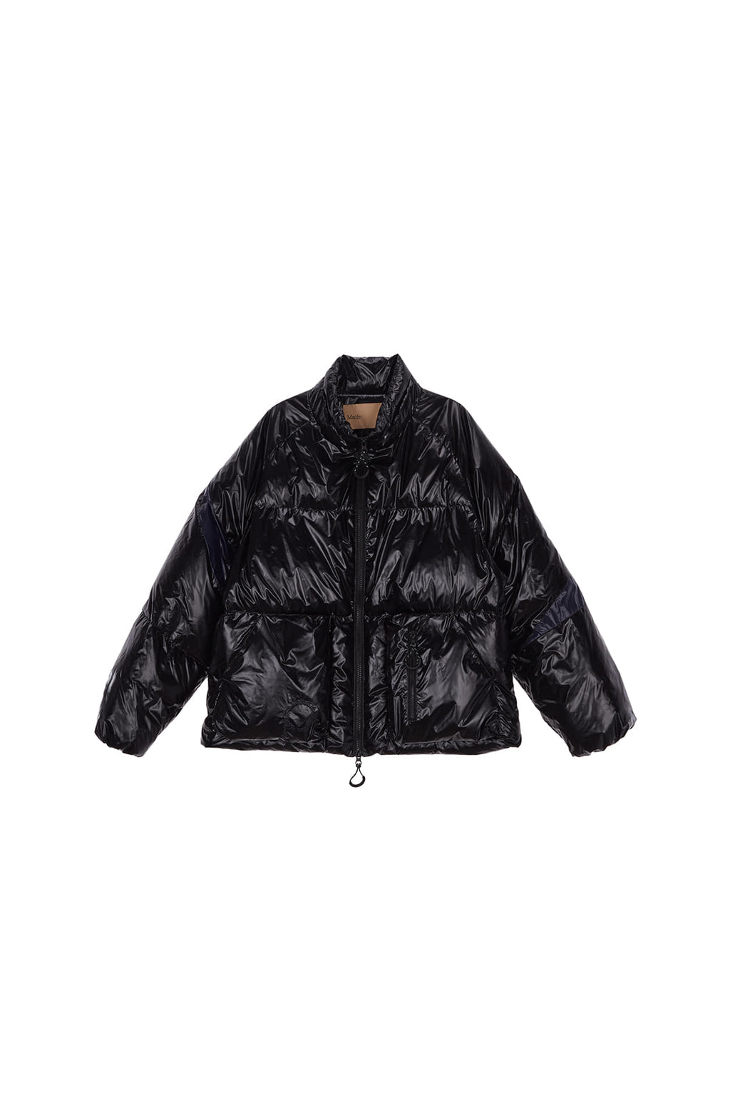Matin Kim - Color Point Puffer Down Jumper (Black) product image 1 | TRAB K-Fashion Australia