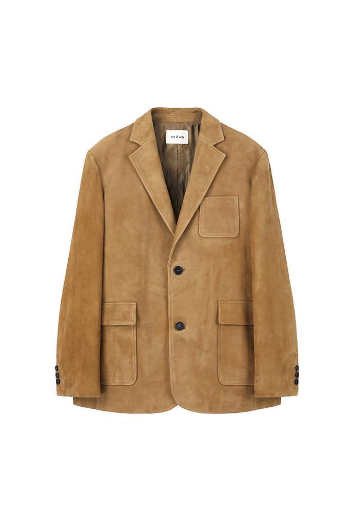 Art if acts - Goat Suede Blazer (Cognac) product image 6 | TRAB K-Fashion Australia
