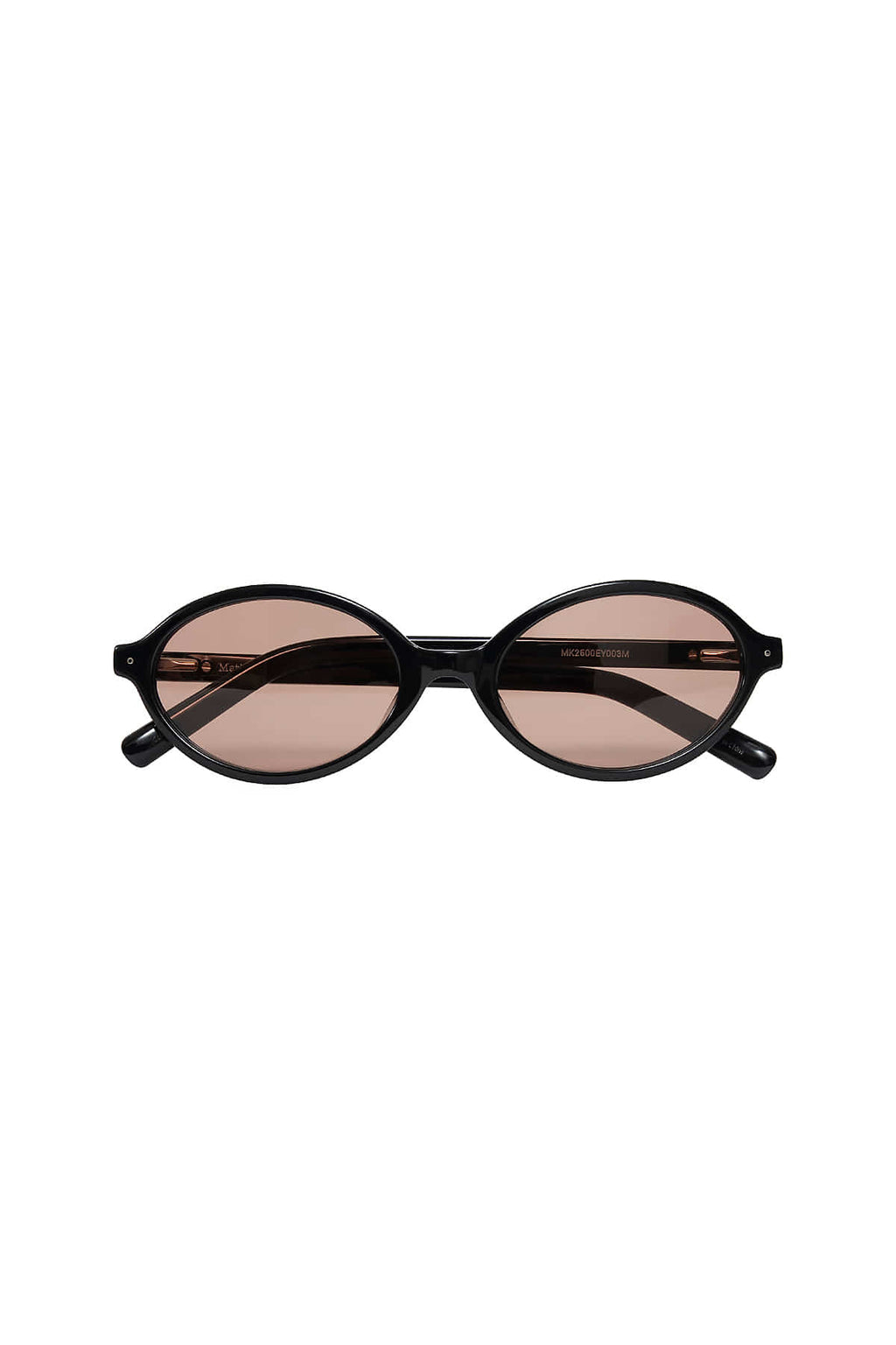 Matin Kim - Matin Narrow Round Sunglasses (Brown) product image 4 | TRAB K-Fashion Australia