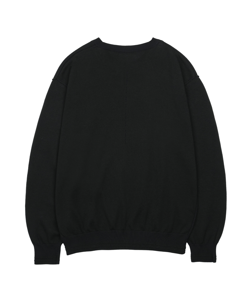 San San Gear - Scale Rib Knit (Black) product image 5 | TRAB K-Fashion Australia