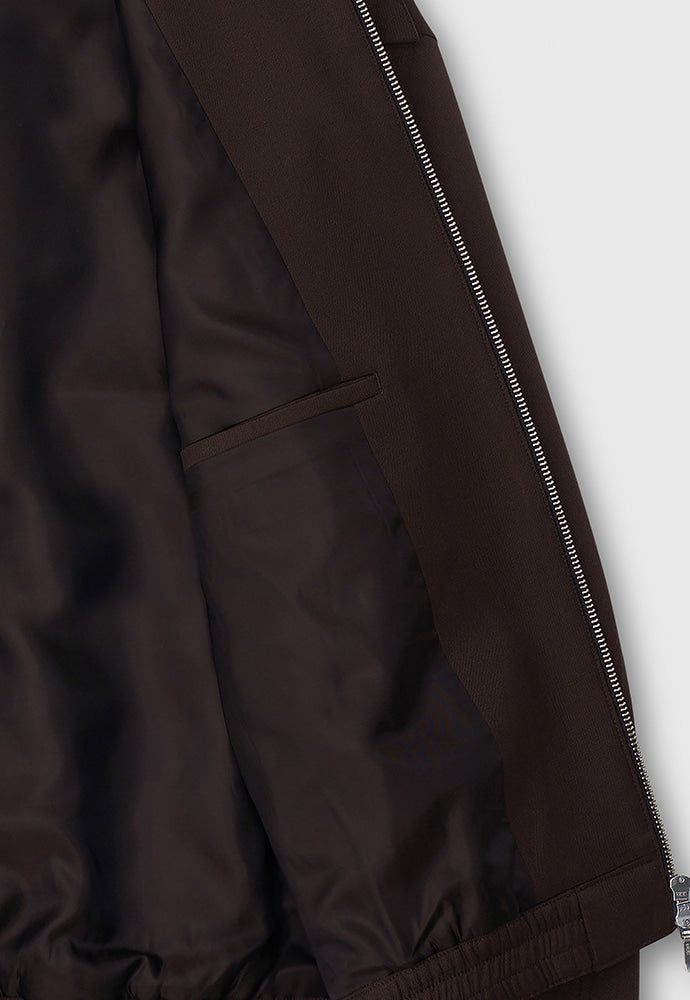 Tonywack - Wool Twill Epaulet Blouson (Brown) product image 13 | TRAB K-Fashion Australia