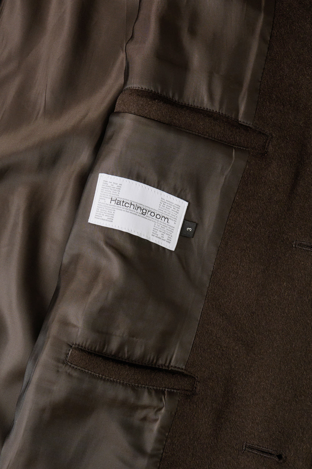 Hatchingroom - Chesterfield Coat Dark (Brown) product image 9 | TRAB K-Fashion Australia