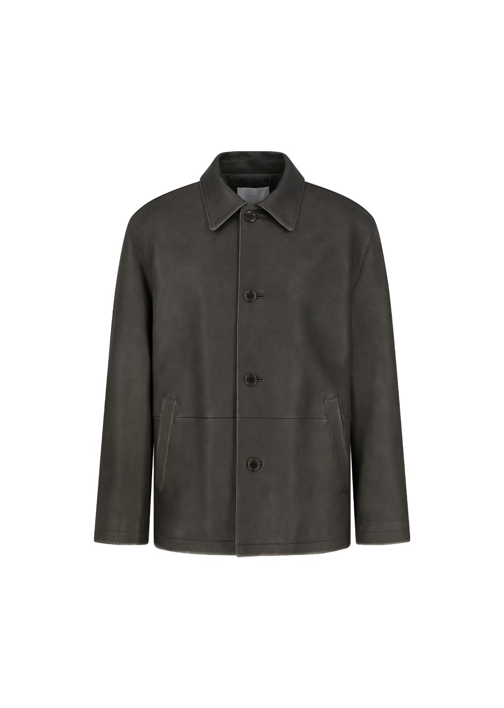Amomento - Lambskin mid jacket (Brown) product image 11 | TRAB K-Fashion Australia