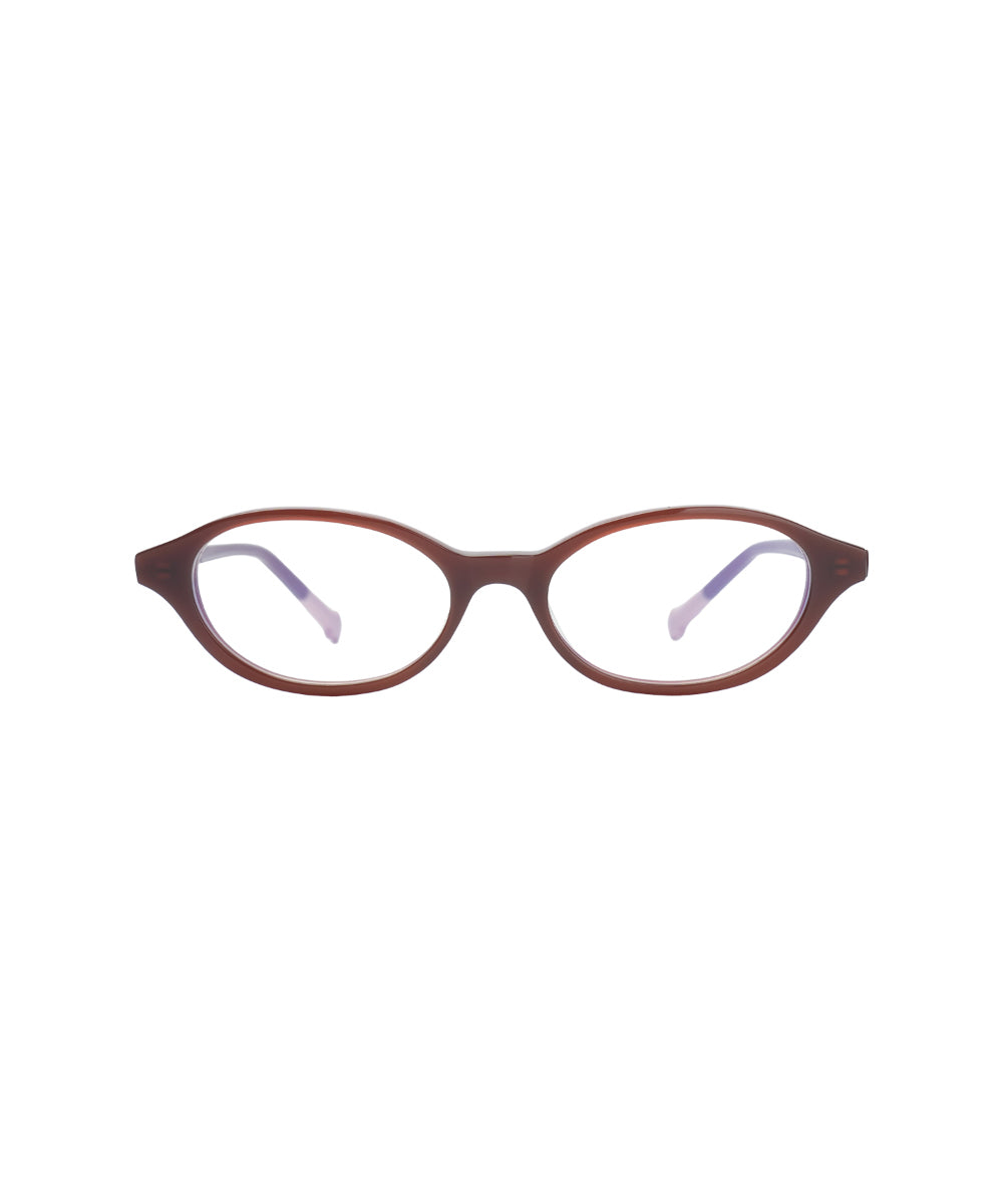 Coyseio - Coy Two-Tone Glasses (Brown) product image 9 | TRAB K-Fashion Australia
