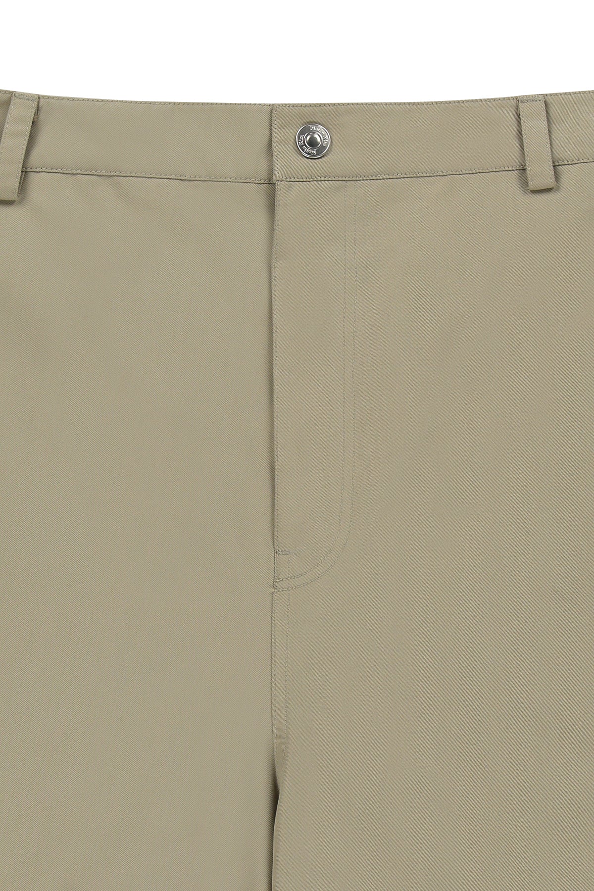 Matin Kim - Curved Seam Bermuda Pants (Beige) product image 4 | TRAB K-Fashion Australia