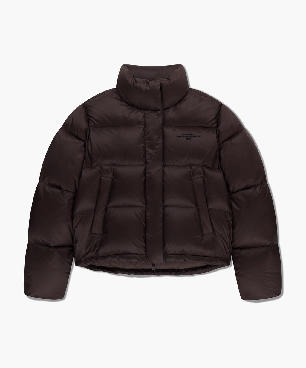 Marithe & Francois Girbaud - Basic Crop Down Jacket (Burgundy) product image 6 | TRAB K-Fashion Australia
