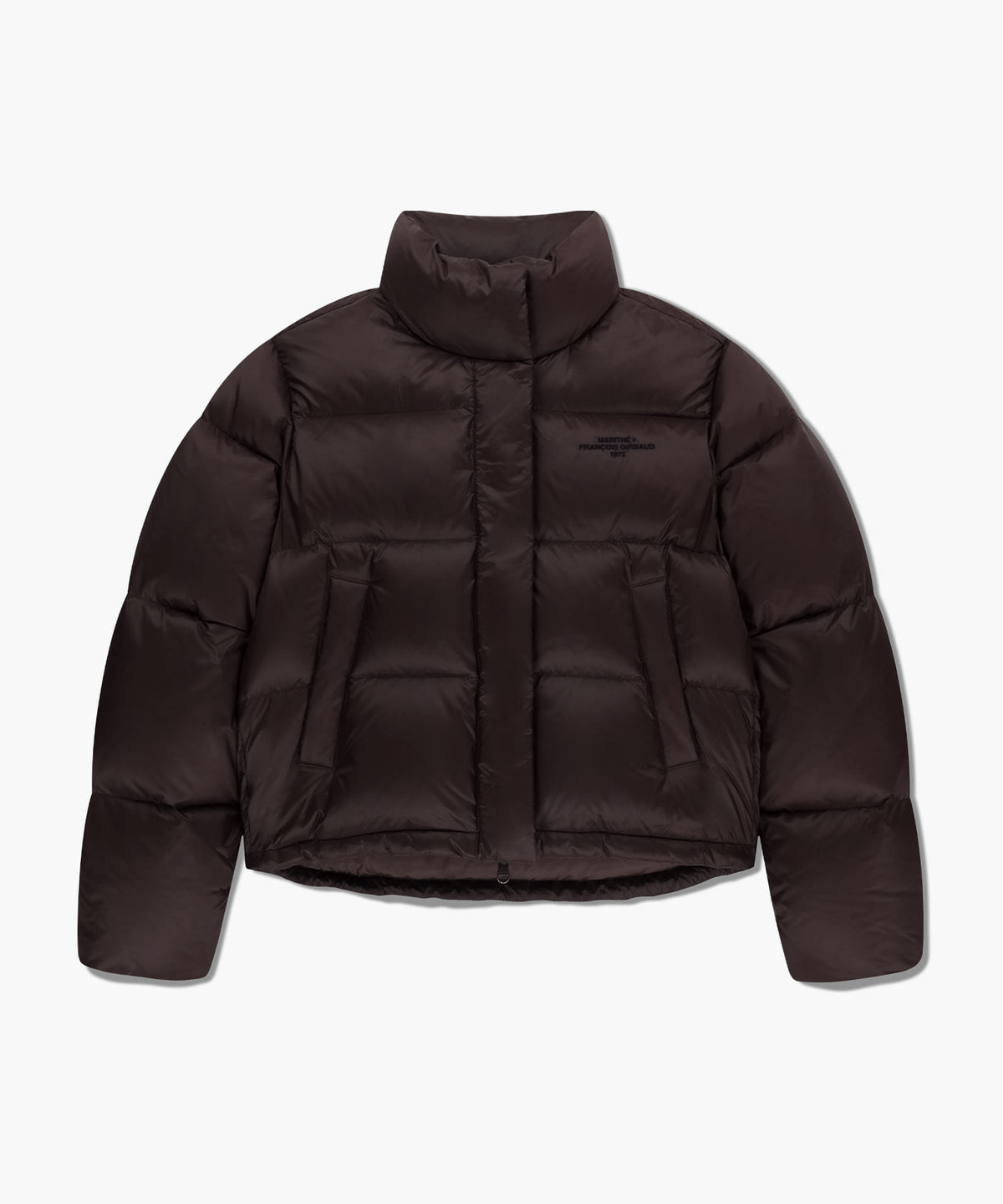 Marithe & Francois Girbaud - Basic Crop Down Jacket (Burgundy) product image 6 | TRAB K-Fashion Australia