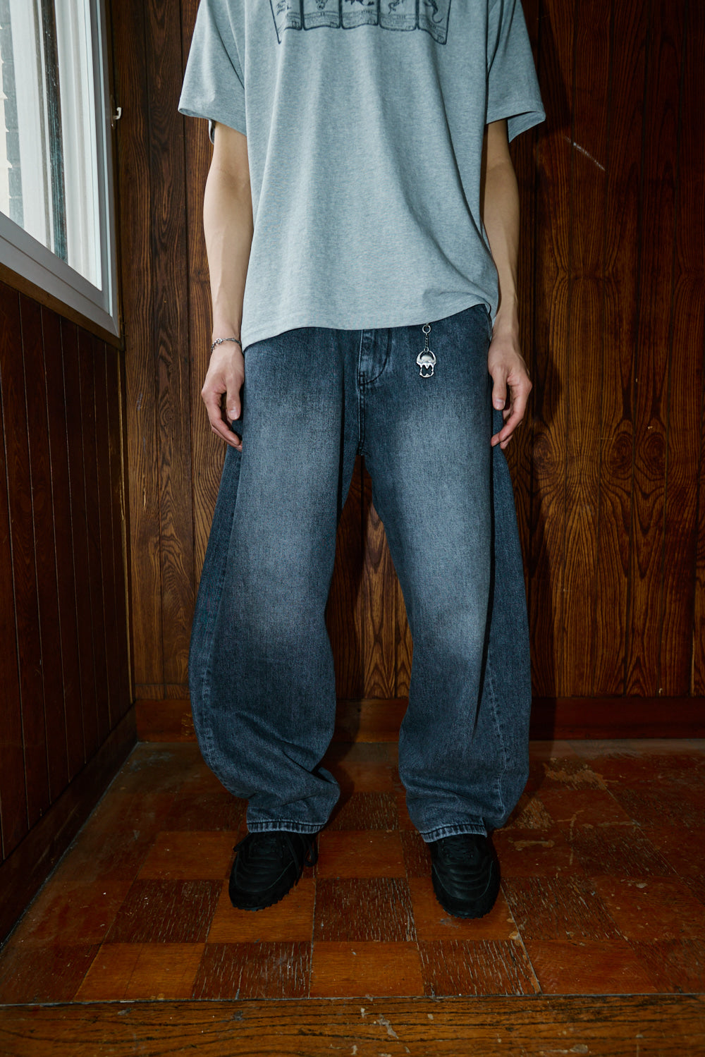 Hatchingroom - Curve Jeans Dragon Wing Ash (Grey) product image 20 | TRAB K-Fashion Australia