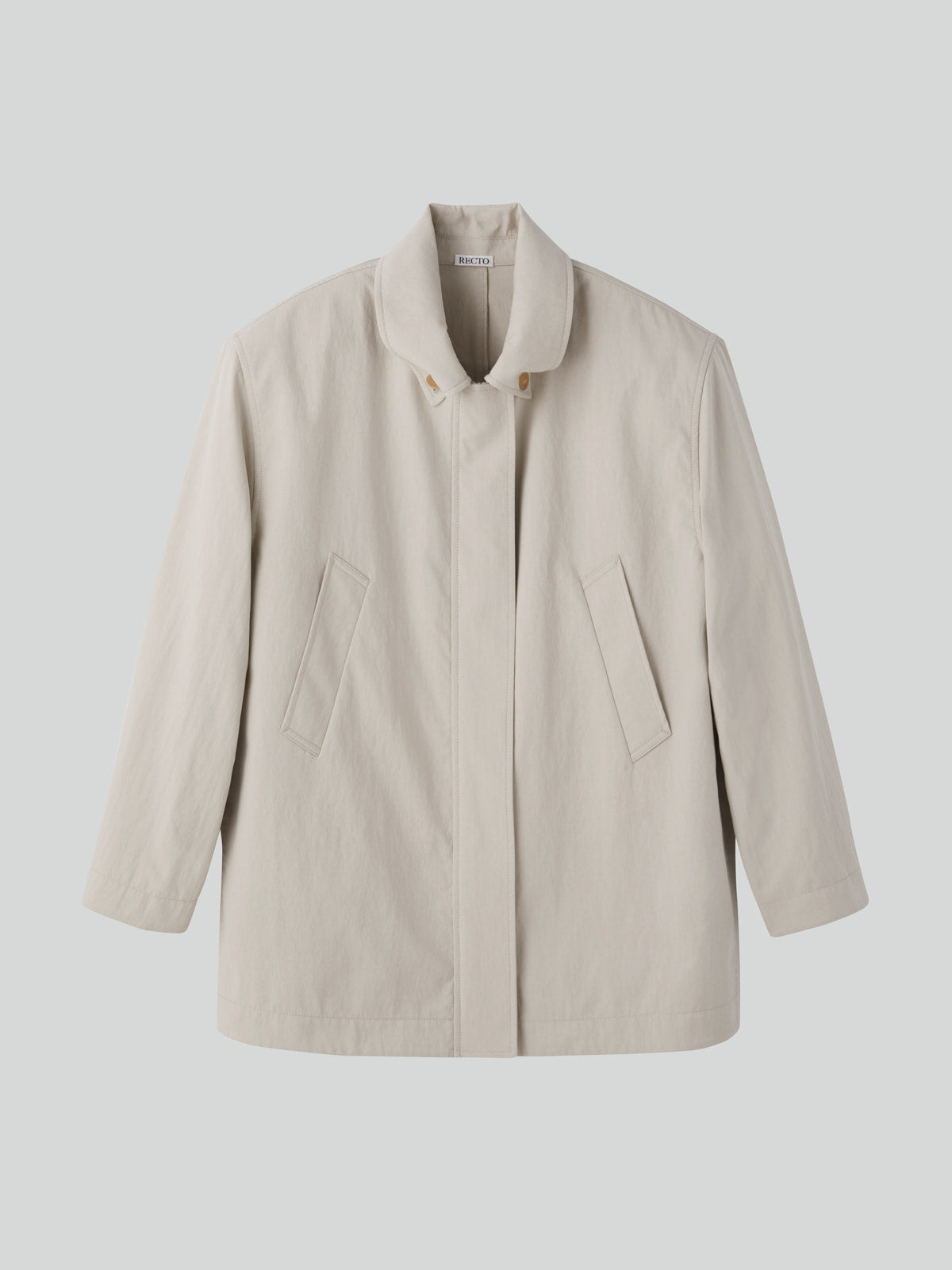 Recto - Detachable Pad Hunting Coat (Ecru) product image 5 | TRAB K-Fashion Australia