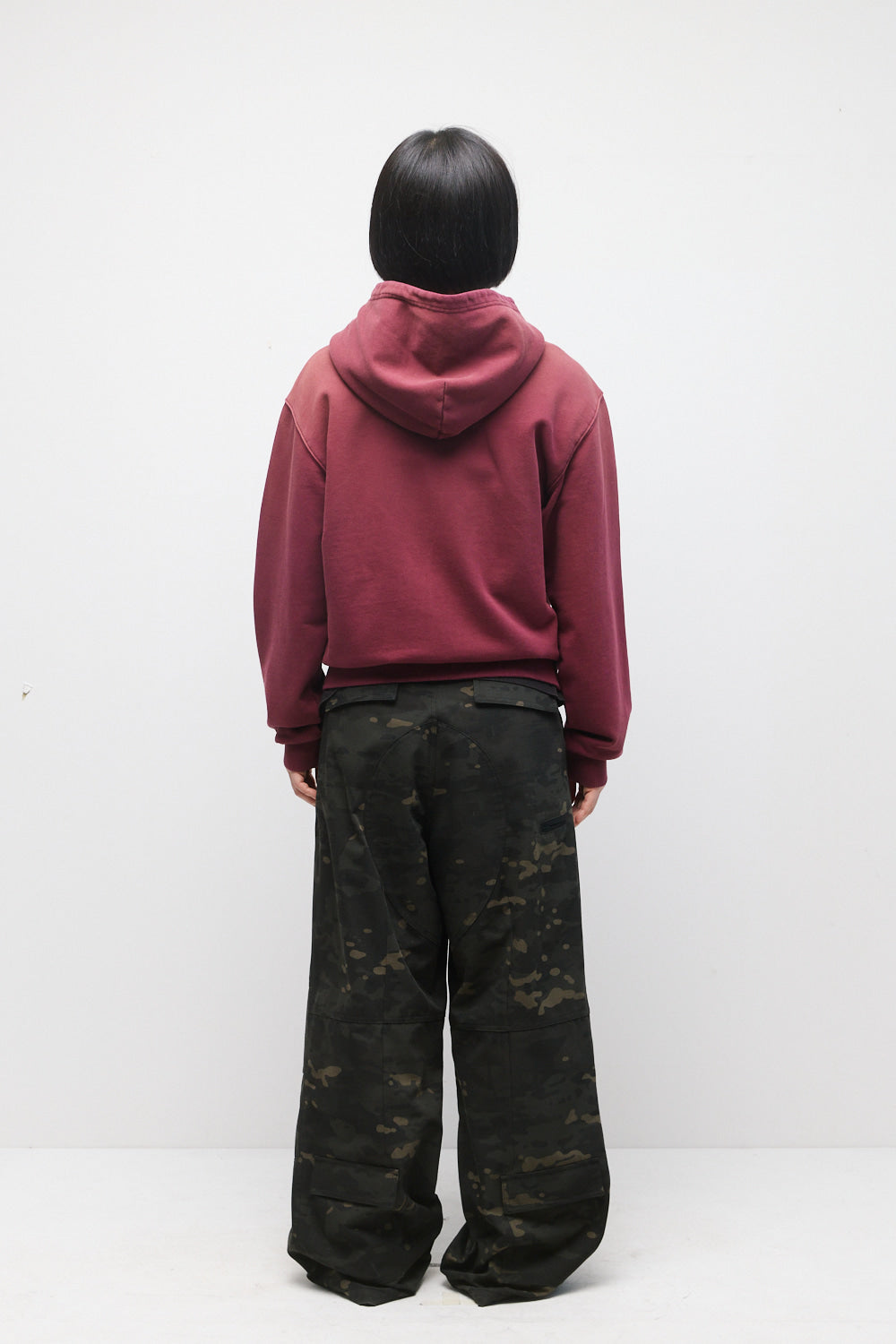 Hatchingroom - VTG Hoodie (Bleached Dark Red) product image 5 | TRAB K-Fashion Australia
