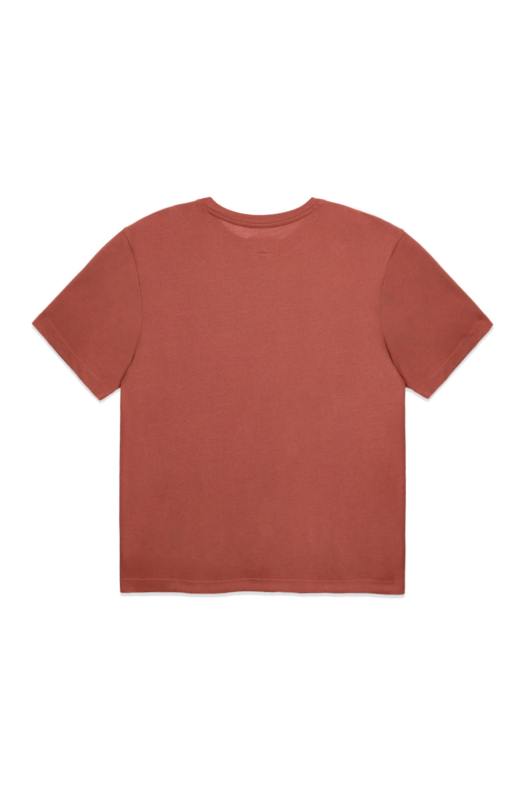 Matin Kim - Stamp Logo Graphic Oversize Top (Brick) product image 2 | TRAB K-Fashion Australia