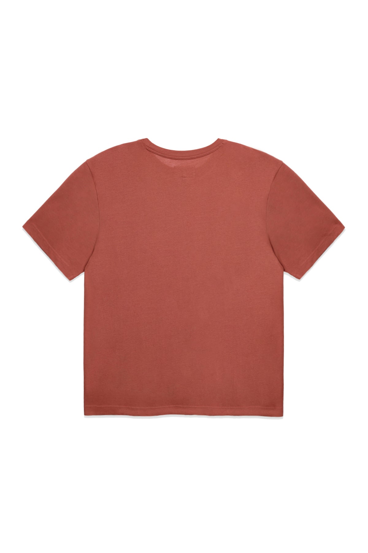 Matin Kim - Stamp Logo Graphic Oversize Top (Brick) product image 2 | TRAB K-Fashion Australia
