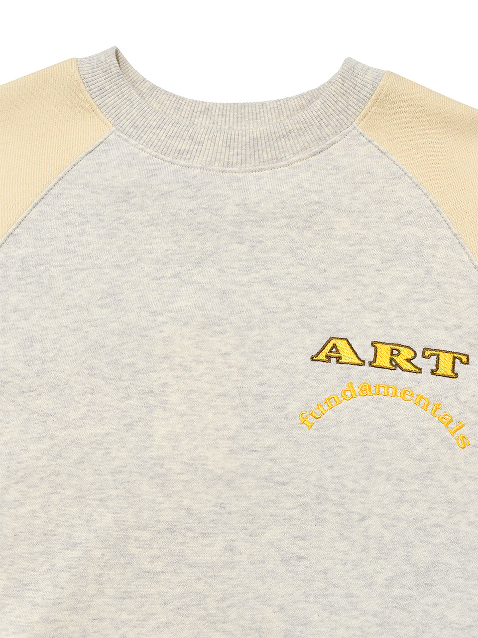 Kijun - Art School Pullover (Melange Oatmeal Cream) product image 8 | TRAB K-Fashion Australia