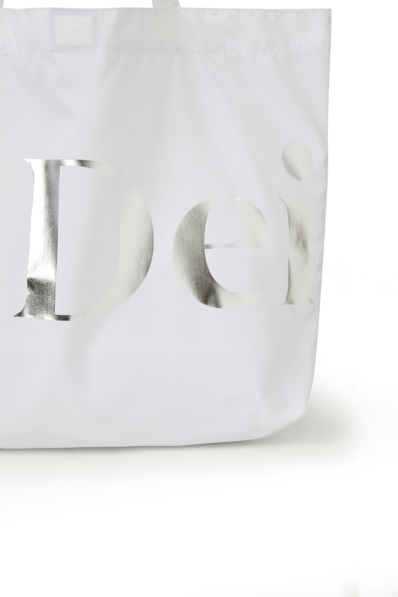 Deinet - Point Logo Shoulder Big Bag (White) product image 12 | TRAB K-Fashion Australia